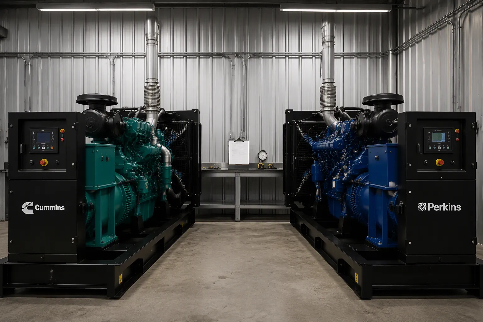 Générateur diesel Cummins ou Perkins : quelle marque de moteur dure le plus longtemps ?
